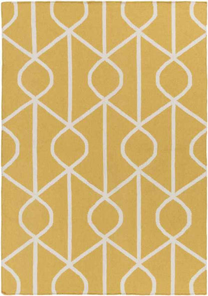 Avoca Modern Yellow Area Rug