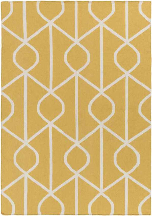 Avoca Modern Yellow Area Rug