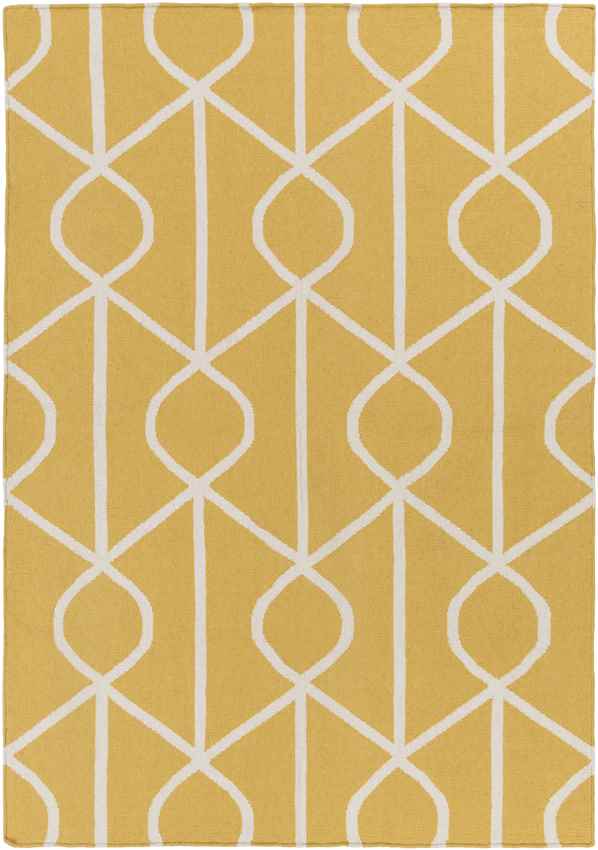 Avoca Modern Yellow Area Rug