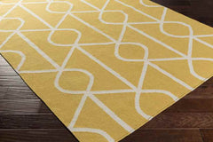 Avoca Modern Yellow Area Rug