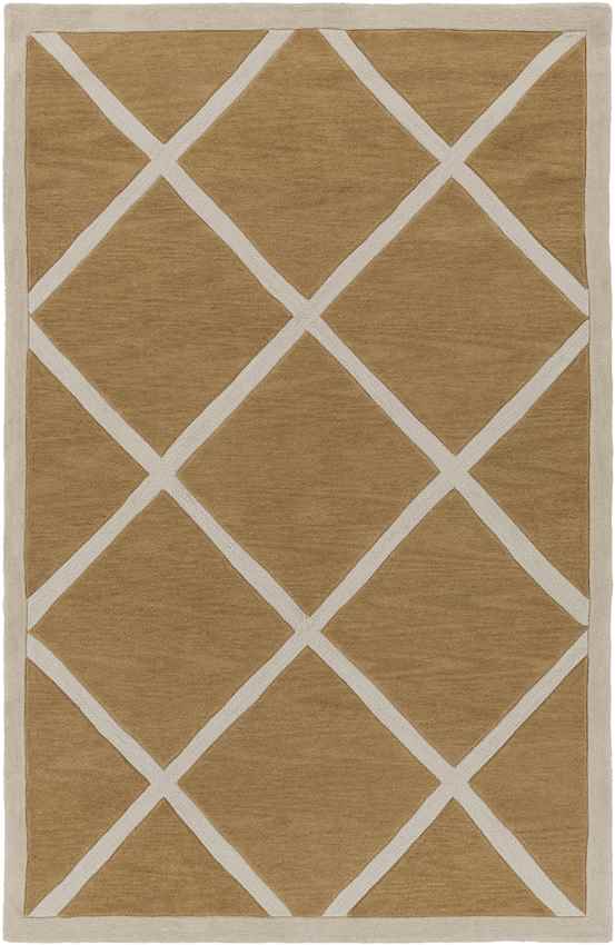 Baldwin Modern Orange/Ivory Area Rug