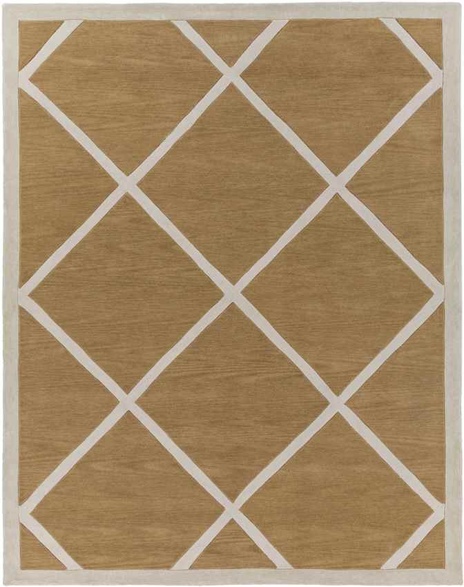 Baldwin Modern Orange/Ivory Area Rug