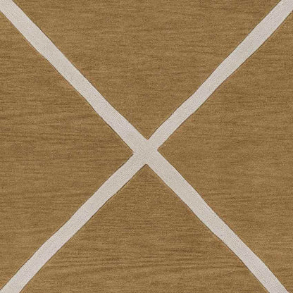 Baldwin Modern Orange/Ivory Area Rug