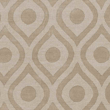 Bantam Modern Taupe Area Rug