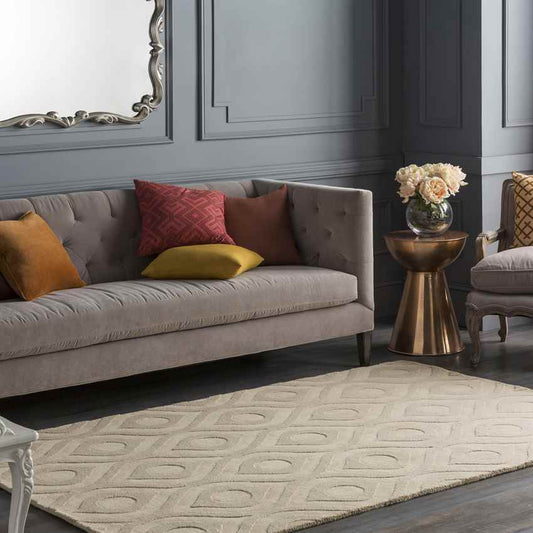 Bantam Modern Khaki Area Rug