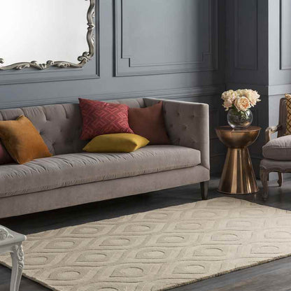 Bantam Modern Khaki Area Rug