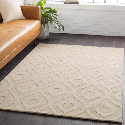 Bantam Modern Khaki Area Rug