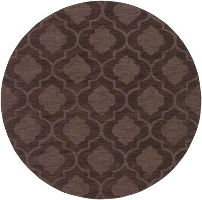 Bergerac Modern Dark Brown Area Rug