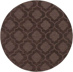 Bergerac Modern Dark Brown Area Rug