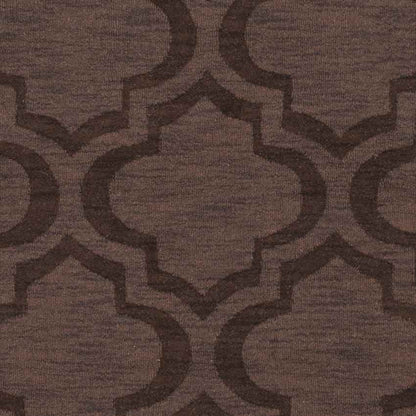 Bergerac Modern Dark Brown Area Rug