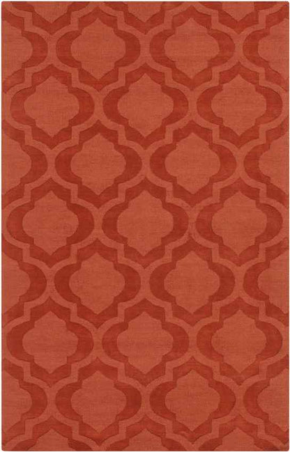 Bergerac Modern Brick Area Rug