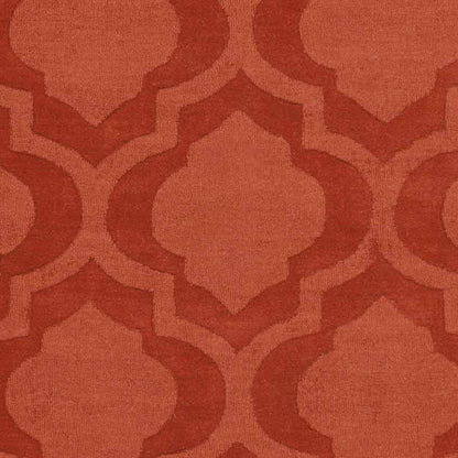 Bergerac Modern Brick Area Rug