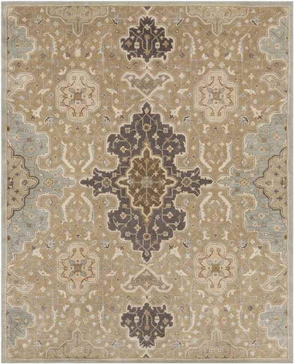 Leala Traditional Taupe Area Rug
