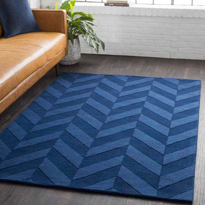 Menton Modern Navy Area Rug