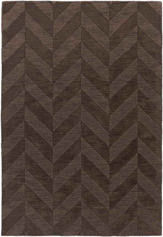 Menton Modern Brown Area Rug
