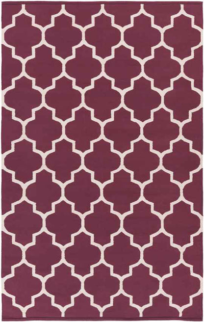 Zelhem Modern Purple Area Rug