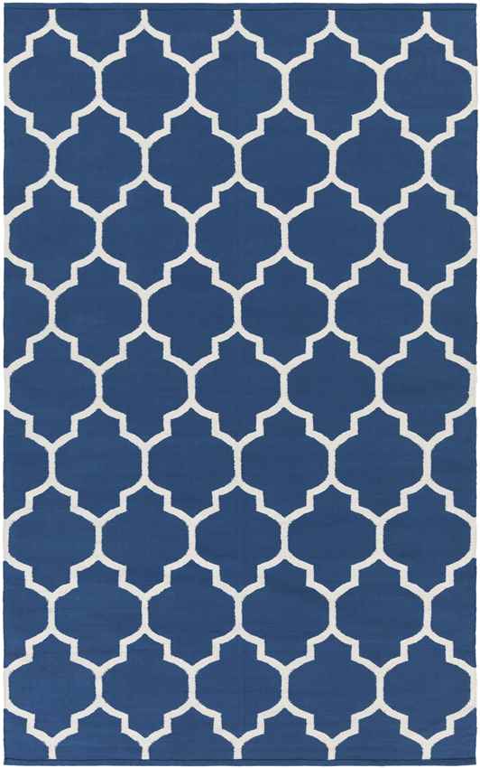 Zelhem Modern Blue Area Rug