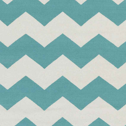 Zetten Modern Teal Area Rug