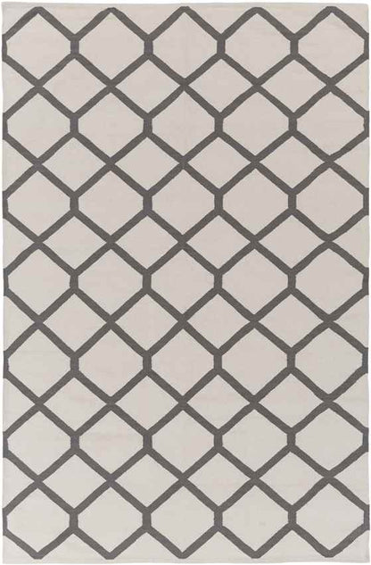 Baxley Modern Ivory/Gray Area Rug