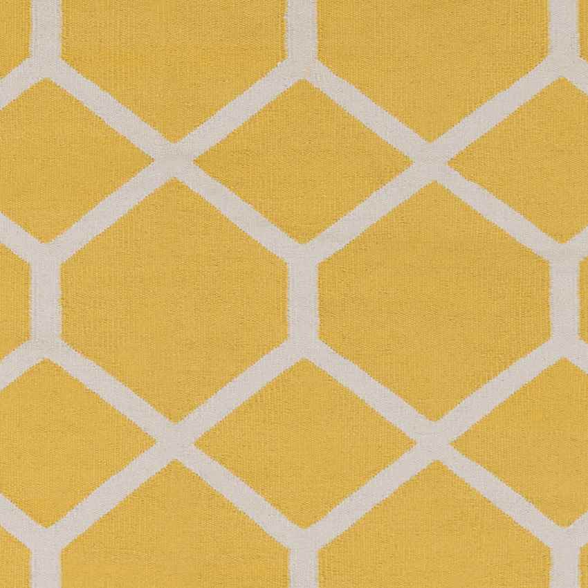 Baxley Modern Yellow/Ivory Area Rug