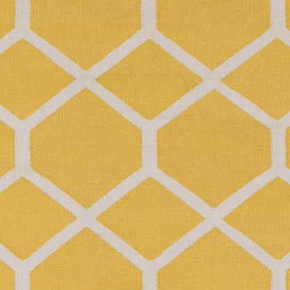 Baxley Modern Yellow/Ivory Area Rug