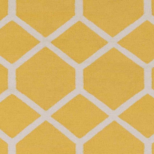 Baxley Modern Yellow/Ivory Area Rug