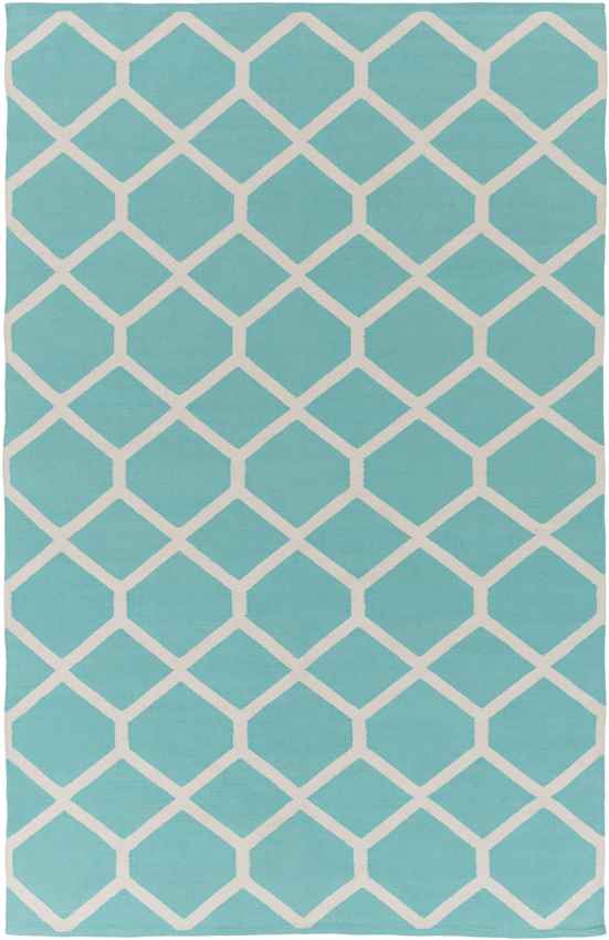 Baxley Modern Blue/Ivory Area Rug