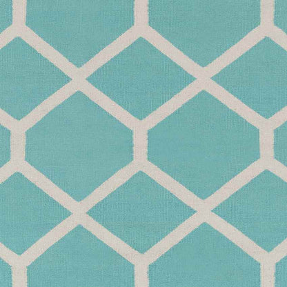 Baxley Modern Blue/Ivory Area Rug