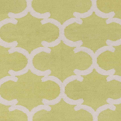 Zeumeren Modern Yellow/Ivory Area Rug