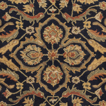 Bearden Traditional Navy Area Rug