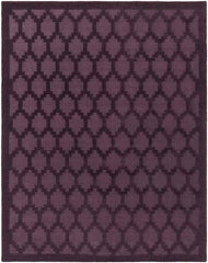 Ames Modern Dark Plum Area Rug