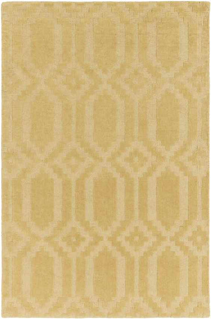 Audric Modern Light Yellow Area Rug