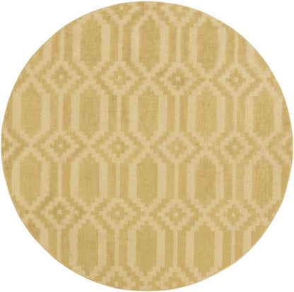 Audric Modern Light Yellow Area Rug