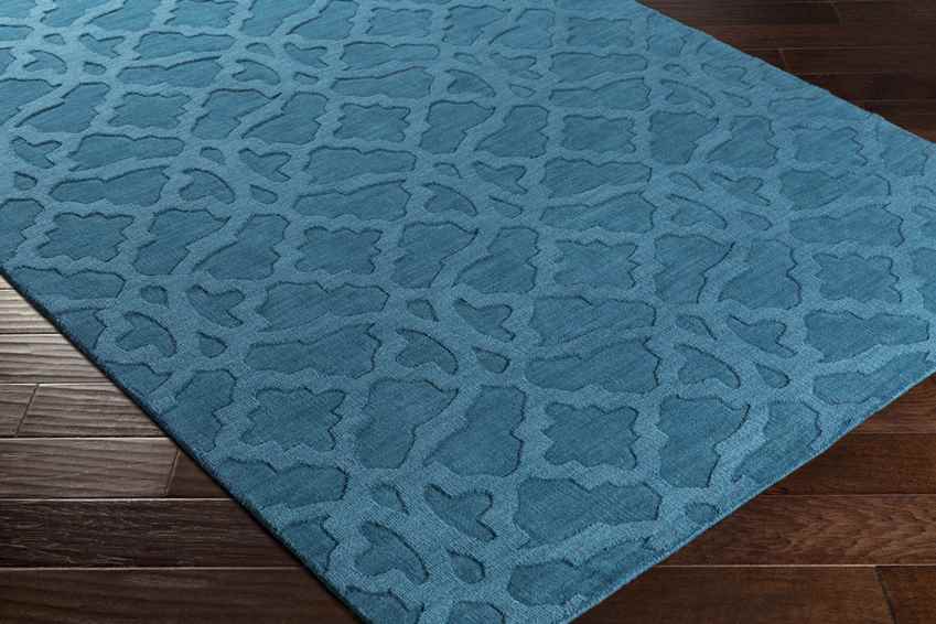 Aramis Modern Teal Area Rug