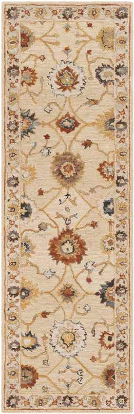 Mardi Traditional Taupe Area Rug