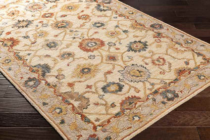 Mardi Traditional Taupe Area Rug