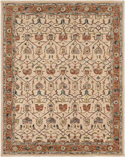 Maribel Traditional Clay Area Rug
