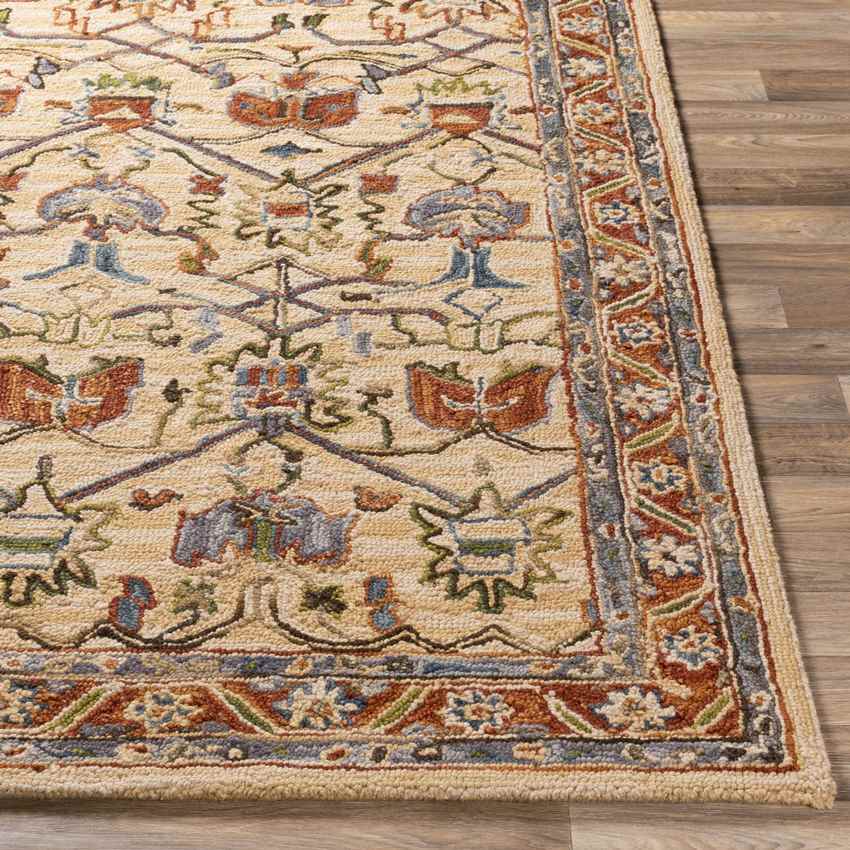 Maribel Traditional Clay Area Rug
