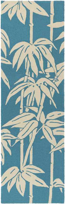 Birdsong Modern Blue Area Rug