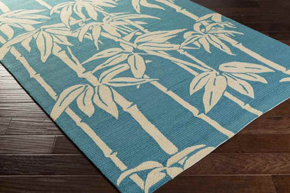 Birdsong Modern Blue Area Rug