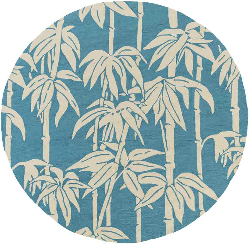 Birdsong Modern Blue Area Rug