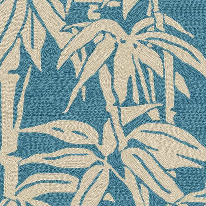 Birdsong Modern Blue Area Rug