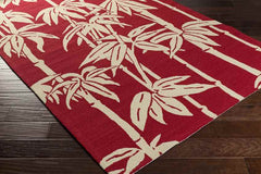 Birdsong Modern Cherry/Ivory Area Rug