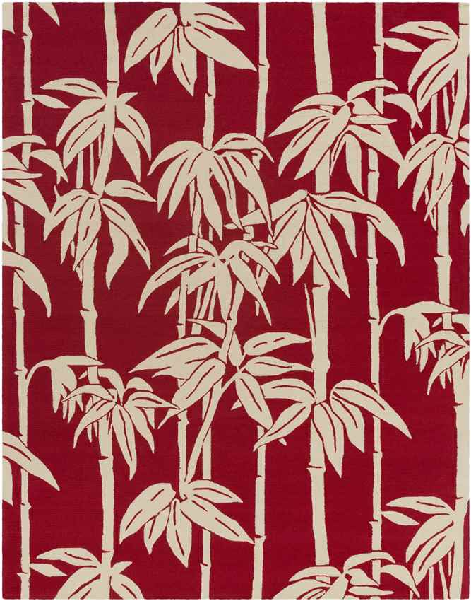 Birdsong Modern Cherry/Ivory Area Rug