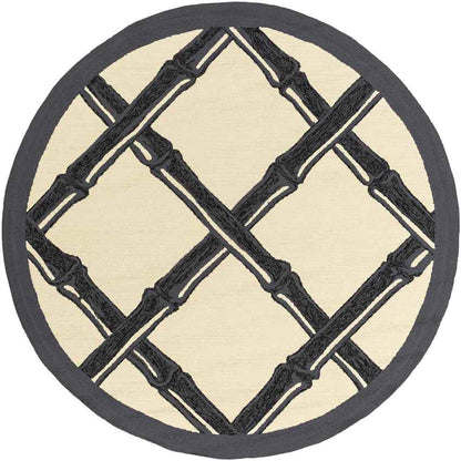 Birmingham Modern Ivory/Black Area Rug