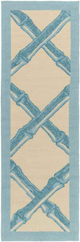 Birmingham Modern Blue/Ivory Area Rug