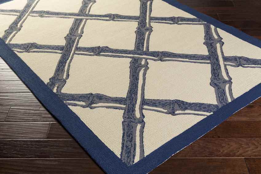 Birmingham Modern Cobalt/Ivory Area Rug