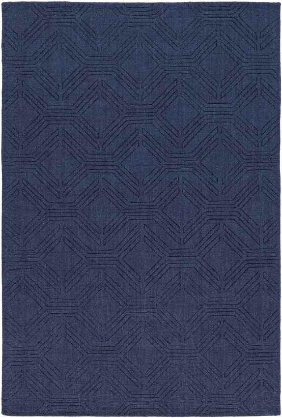 Maureen Modern Navy Area Rug