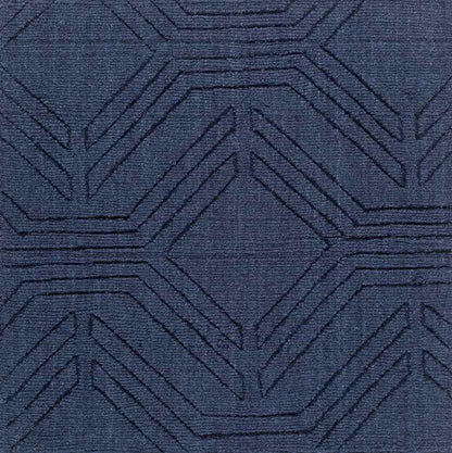 Maureen Modern Navy Area Rug
