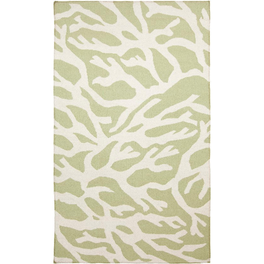 Blanca Coastal Lime Area Rug